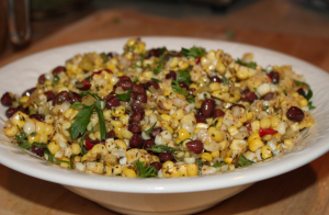 Sweet Corn, Peppers and Black Bean Salad